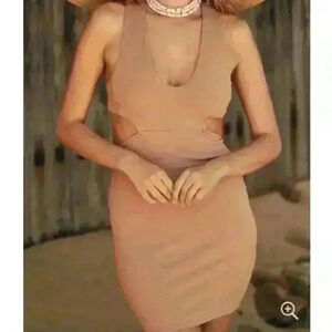 Free People Beach Cutout Mini Dress Size S